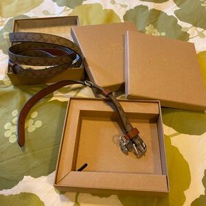 Coach Dog Collar and Leash